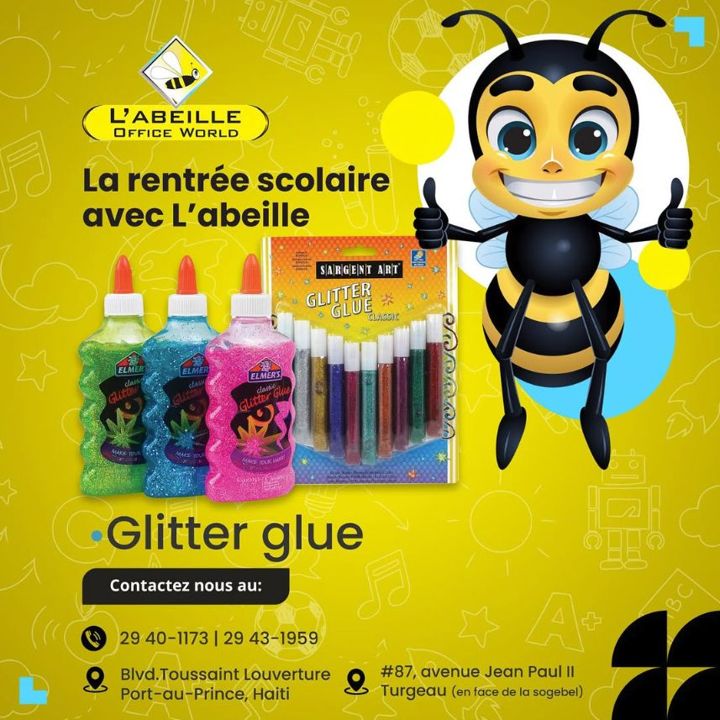 Colle à paillettes, Elmer's · Sargent Art