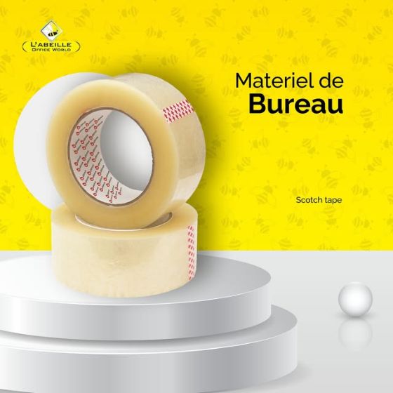 Rouleaux de scotch transparent